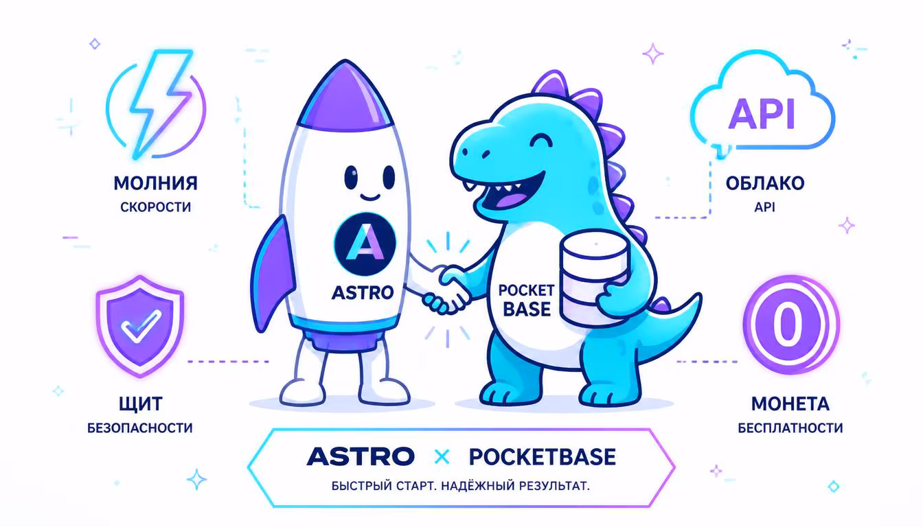 Astro + PocketBase: идеальный стек для блога в 2026 Astro + PocketBase: идеальный стек для блога в 2026